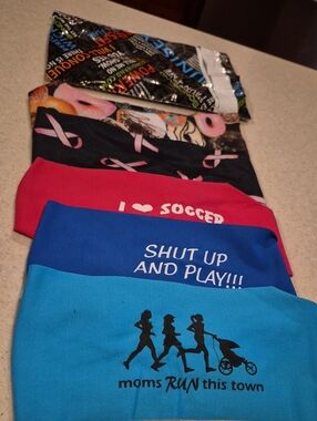 5 BondiBand Motivational Fitness Headband - New.